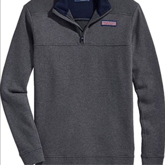 NWT Vineyard Vines Men's Shep Shirt Half Zip Pullover - Picture 1 of 9